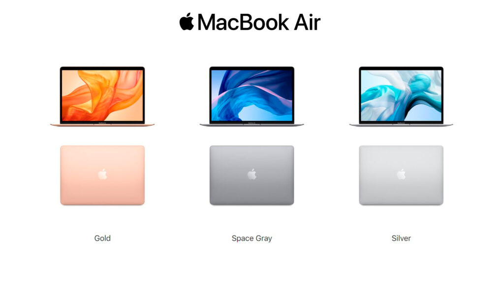 colores macbook air